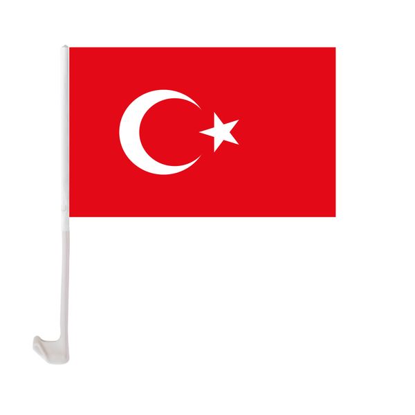 turkey car flag 30x45cm window clip turkish flags polyester uv protection car decoration banner with flagpole
turkey car flag 30x45cm window clip turkish flags polyester uv protection car decoration banner with flagpole