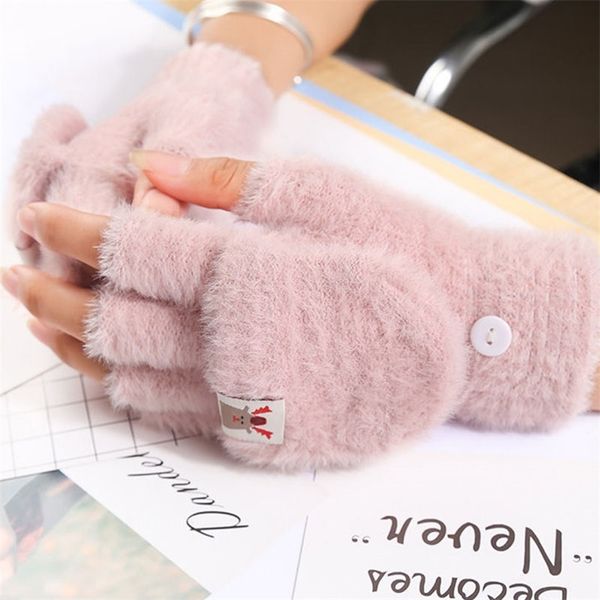 five fingers gloves imitation mink velvet solid winter women halffinger flipwarm comfortable soft stylish thick 220916, Blue;gray
five fingers gloves imitation mink velvet solid winter women halffinger flipwarm comfortable soft stylish thick 220916, Blue;gray