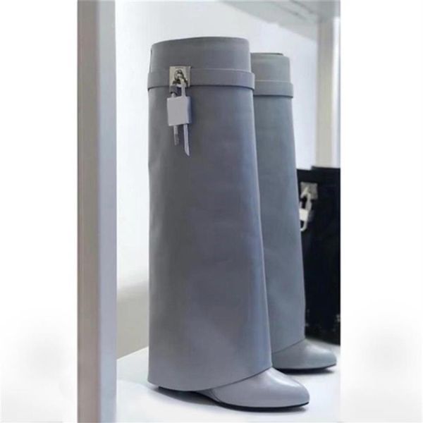latest fashion buckle strap metal shark lock knee high boots autumn winter pointed toe wedged long booties plain soft leather padl225k243i, Black
latest fashion buckle strap metal shark lock knee high boots autumn winter pointed toe wedged long booties plain soft leather padl225k243i, Black