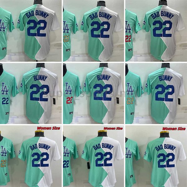 baseball jerseys 22 bad bunny new baseball jersey blue and white half color stitched jerseys men women size s--xxxl, Blue;black
baseball jerseys 22 bad bunny new baseball jersey blue and white half color stitched jerseys men women size s--xxxl, Blue;black