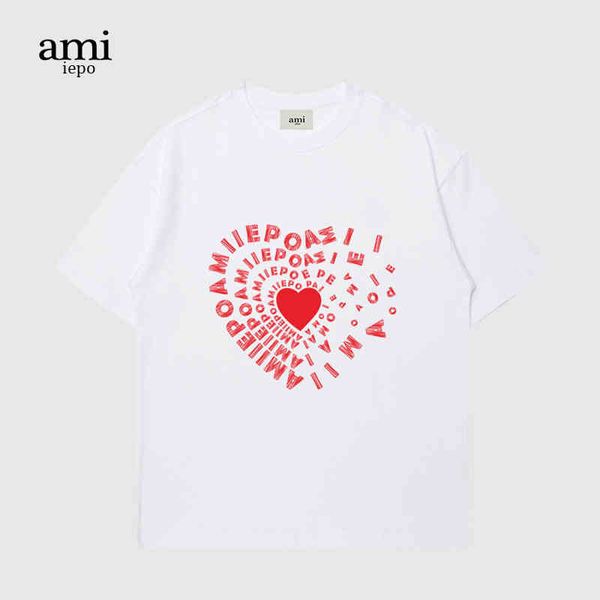 mens womens t shirt amii cotton fashion brand love cotton short sleeve t-shirt women's 2022 round neck casual loose half loose casual f, White;black
mens womens t shirt amii cotton fashion brand love cotton short sleeve t-shirt women's 2022 round neck casual loose half loose casual f, White;black