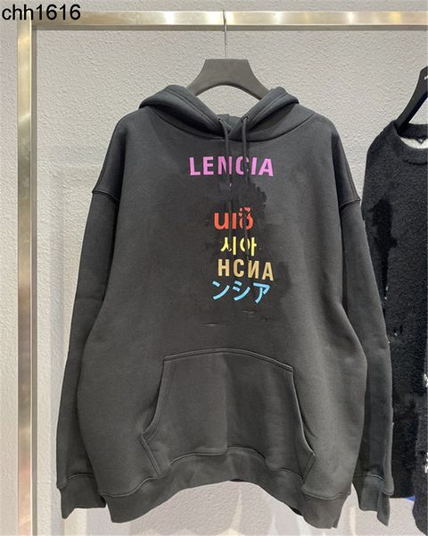 high version balencaigass 21fw autumn and winter new seven languages offset printing regular weaving and regular dyeing sweater men and wome, Black
high version balencaigass 21fw autumn and winter new seven languages offset printing regular weaving and regular dyeing sweater men and wome, Black