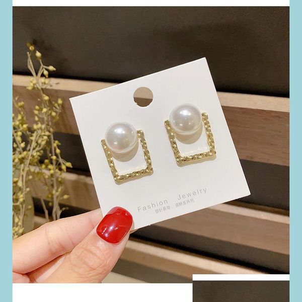 stud 925 sier needle dongdaemun trendy simple glossy pearl stud earring wild temperament girl earrings 45 t2 drop delivery 2021 jewelr dhr9p, Golden;silver
stud 925 sier needle dongdaemun trendy simple glossy pearl stud earring wild temperament girl earrings 45 t2 drop delivery 2021 jewelr dhr9p, Golden;silver