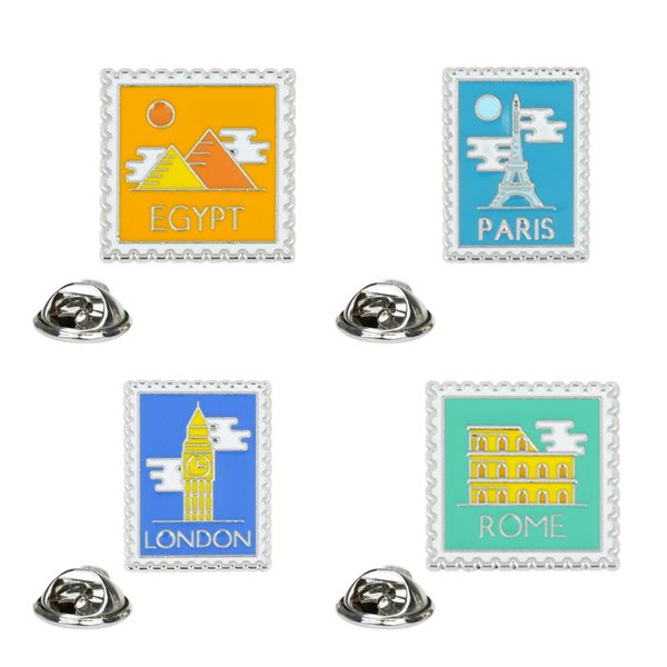 creative city stamp p frame brooches 4pcs set london bell paris tower rome egypt pyramid pins paint brooch badge jewelry gift, Gray
creative city stamp p frame brooches 4pcs set london bell paris tower rome egypt pyramid pins paint brooch badge jewelry gift, Gray