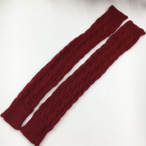 women winter arm warmers fingerless long gloves solid warm mittens elbow knitted sleeves cycling glove elastic about 50 cm fy3895 f0916, White
women winter arm warmers fingerless long gloves solid warm mittens elbow knitted sleeves cycling glove elastic about 50 cm fy3895 f0916, White