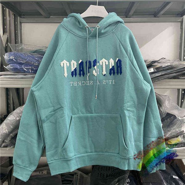 men's hoodies sweatshirts cyan-blue towel embroidered trapstar hoodie men woman colorful letters trapstar sweater hooded g220915, Black
men's hoodies sweatshirts cyan-blue towel embroidered trapstar hoodie men woman colorful letters trapstar sweater hooded g220915, Black