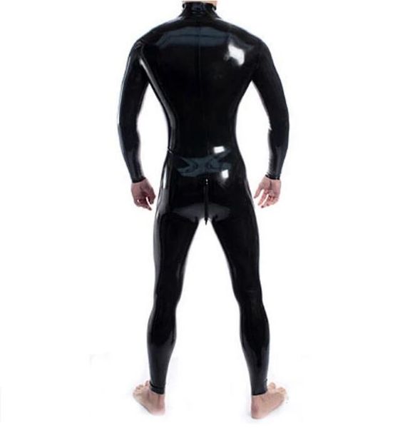 fashion catsuit costumes pvc faux leather black double shoulders zipper men's full body design latex tight jumpsuit clothing with crotc
fashion catsuit costumes pvc faux leather black double shoulders zipper men's full body design latex tight jumpsuit clothing with crotc