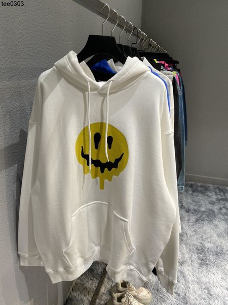 women's hoodies sweatshirts autumn and winter high version b's smiling face print skull hand balencaigass pullover hooded loose pl, Black
women's hoodies sweatshirts autumn and winter high version b's smiling face print skull hand balencaigass pullover hooded loose pl, Black