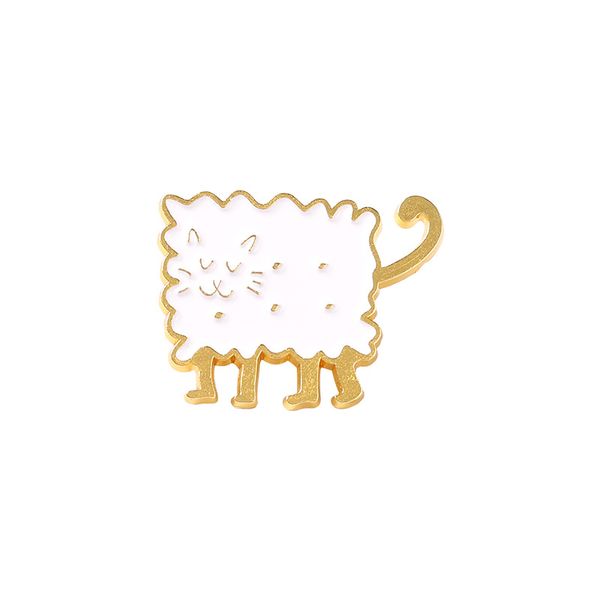 gold plated small sheep brooches for women cute cartoon animal alloy enamel pins badge, Gray
gold plated small sheep brooches for women cute cartoon animal alloy enamel pins badge, Gray