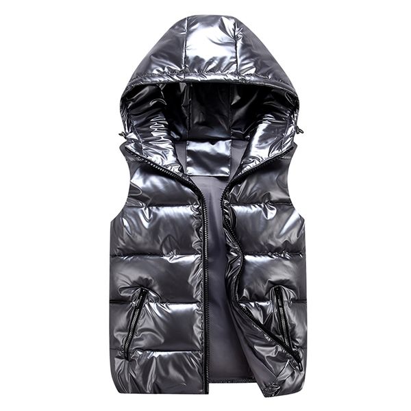 women's vests women winter hooded short bright color cotton padded jacket sleeveless female waistcoat 220915, Black;white
women's vests women winter hooded short bright color cotton padded jacket sleeveless female waistcoat 220915, Black;white