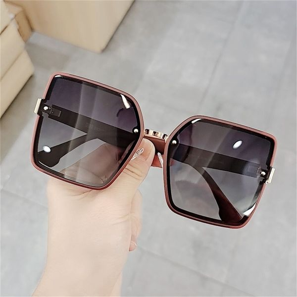 sunglasses 2022 women's fashion square frosted frame polarized uv resistant round face slim and outlet, White;black
sunglasses 2022 women's fashion square frosted frame polarized uv resistant round face slim and outlet, White;black