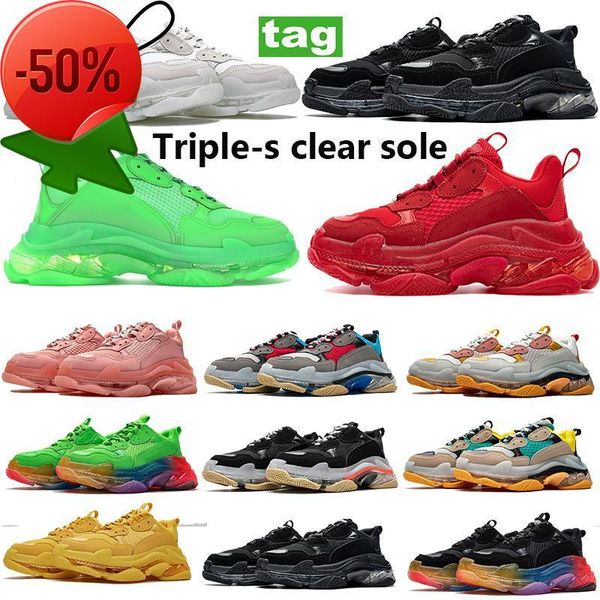 fashion paris black casual shoes triple -s clear sole dust pink grey red metallic silver party men women shoe volt flax sneakers
fashion paris black casual shoes triple -s clear sole dust pink grey red metallic silver party men women shoe volt flax sneakers