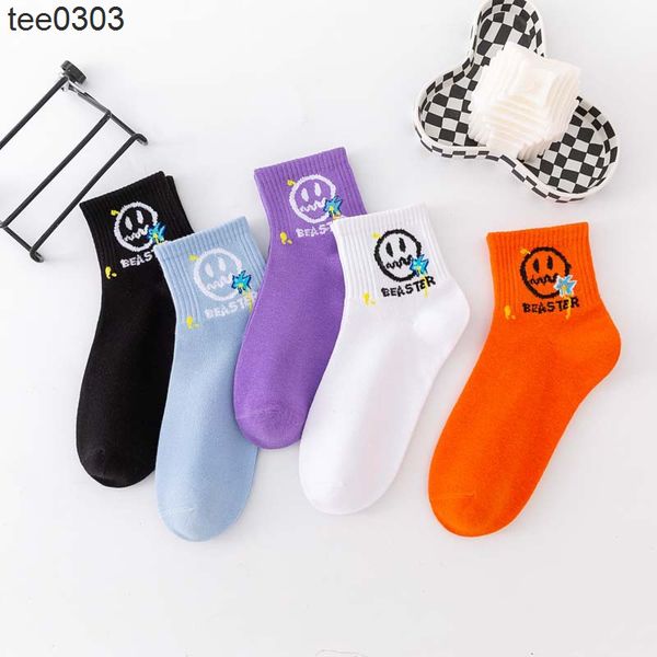 men's socks spring and summer new beaster little devil smiley face ins fashionable skateboard versatile men and women sports cotton soc, Black
men's socks spring and summer new beaster little devil smiley face ins fashionable skateboard versatile men and women sports cotton soc, Black