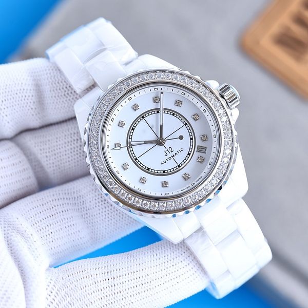 fashion elegant women's watch 38mm mechanical movement ceramic strap sapphire crystal oyster perpetual designer luxury watch popular mo, Slivery;brown
fashion elegant women's watch 38mm mechanical movement ceramic strap sapphire crystal oyster perpetual designer luxury watch popular mo, Slivery;brown