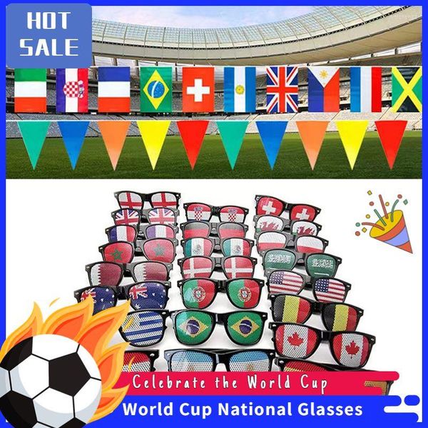 sunglasses 2022 flag football basketball match baseball refueling atmosphere decoration prop qatar party sjb, White;black
sunglasses 2022 flag football basketball match baseball refueling atmosphere decoration prop qatar party sjb, White;black