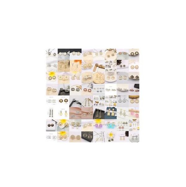 gold silvery brand designer letter stud geometric famous women alloy crystal pearl earring wedding party jewelry multi style mix random send, Golden;silver
gold silvery brand designer letter stud geometric famous women alloy crystal pearl earring wedding party jewelry multi style mix random send, Golden;silver