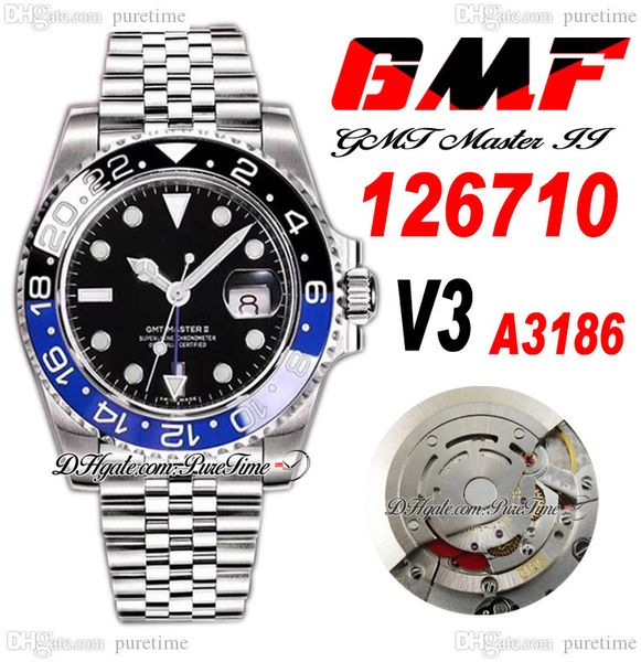 gmf gmt ii batman a3186 automatic mens watch v3 40mm 126710 blue ceramic bezel black dial 904l jubileesteel bracelet super edition same seri, Slivery;brown
gmf gmt ii batman a3186 automatic mens watch v3 40mm 126710 blue ceramic bezel black dial 904l jubileesteel bracelet super edition same seri, Slivery;brown