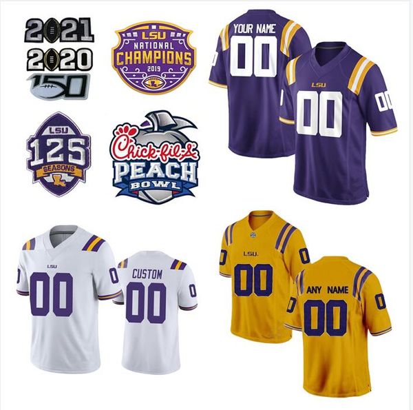custom college lsu tigers purple football jerseys burrow jefferson chase adams landry provens netherly dural white moffitt beckham jr. queen, Black
custom college lsu tigers purple football jerseys burrow jefferson chase adams landry provens netherly dural white moffitt beckham jr. queen, Black