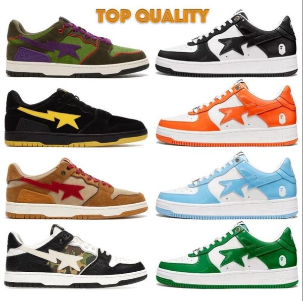 luxurys designer men's women's sneakers casual shoes bapestas abc camo stars man women white green red black yellow running shoe
luxurys designer men's women's sneakers casual shoes bapestas abc camo stars man women white green red black yellow running shoe