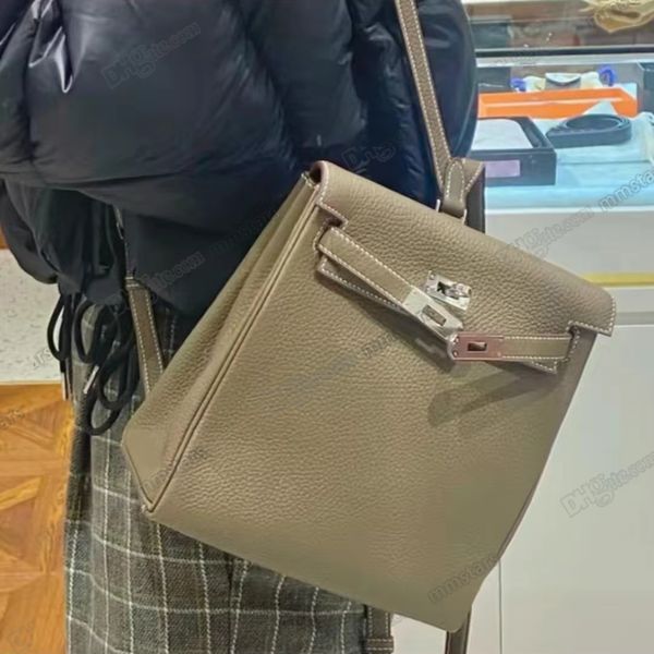 casual kell ado 22cm backpack designer togo leather silver buckle backpacks women mens luxury verastile school bag
casual kell ado 22cm backpack designer togo leather silver buckle backpacks women mens luxury verastile school bag