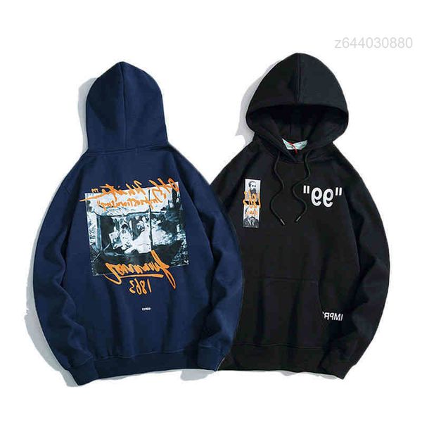 men's hoodies sweatshirts off fleece t shirt fashion t-shirts white99 monet 19ss oil painting sweater ow letter hooded and women's, Black
men's hoodies sweatshirts off fleece t shirt fashion t-shirts white99 monet 19ss oil painting sweater ow letter hooded and women's, Black