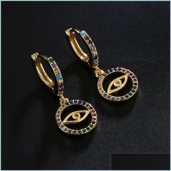 hoop huggie pipitree zircon jewelry round charm evil eye earrings mticolor cz stones hoop loops for women lady fashion brincos hie dhrfy, Golden;silver
hoop huggie pipitree zircon jewelry round charm evil eye earrings mticolor cz stones hoop loops for women lady fashion brincos hie dhrfy, Golden;silver