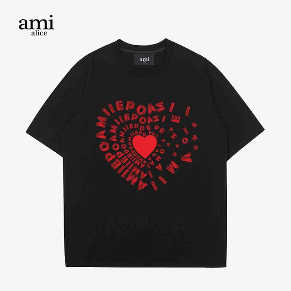 mens womens t shirt amii cotton alice short sleeve men's and women's loose casual t-shirt couple's new fashion brand loose ca, White;black
mens womens t shirt amii cotton alice short sleeve men's and women's loose casual t-shirt couple's new fashion brand loose ca, White;black