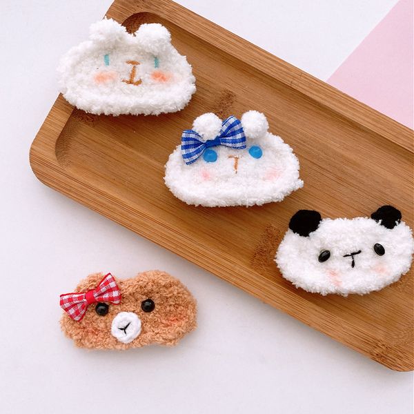 new fashion cute plush cartoon bear children's bb clip headwear korean sweet girl princess hairpins hair accessories, Slivery;white
new fashion cute plush cartoon bear children's bb clip headwear korean sweet girl princess hairpins hair accessories, Slivery;white