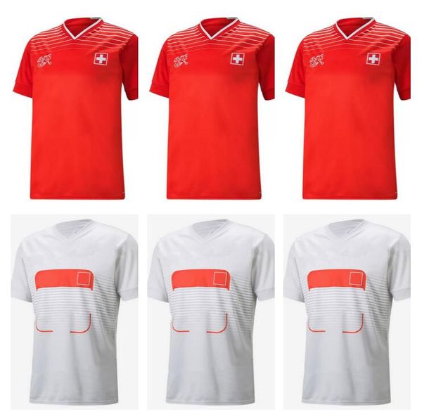 2022 2023 european cup switzerland soccer jersey 22/23 away xhaha akanji zakaria rodriguez elvedi maillots de football shirt national team u, Black;yellow
2022 2023 european cup switzerland soccer jersey 22/23 away xhaha akanji zakaria rodriguez elvedi maillots de football shirt national team u, Black;yellow