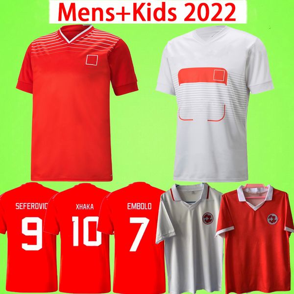 2022 switzerland soccer jerseys men kids kit seferovic xhaha elvedi 22 23 akanji rodriguez embolo behrami shaqiri football shirts swiss boys, Black;yellow
2022 switzerland soccer jerseys men kids kit seferovic xhaha elvedi 22 23 akanji rodriguez embolo behrami shaqiri football shirts swiss boys, Black;yellow