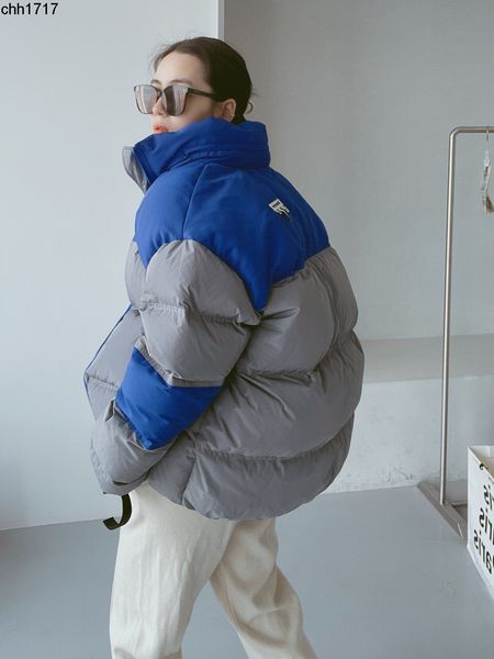 women down parkas ader error down jacket women design sense small white down loose logo decoration bread jacket color matching in winter for, Black
women down parkas ader error down jacket women design sense small white down loose logo decoration bread jacket color matching in winter for, Black