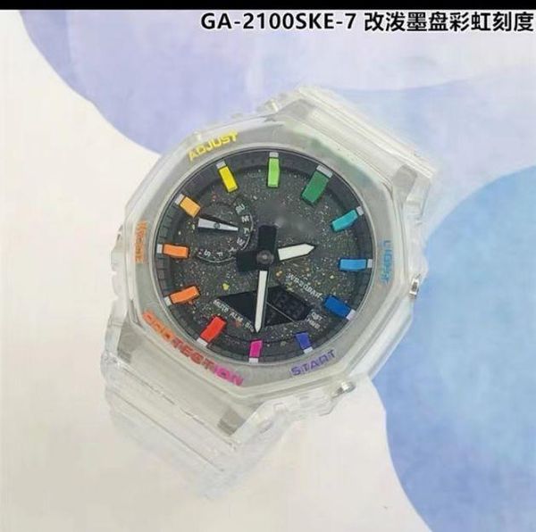 2022 latest g display 2100 watch dial men sport multifunctional waterproof military quartz automatic led light boy gift shockproof, Slivery;brown
2022 latest g display 2100 watch dial men sport multifunctional waterproof military quartz automatic led light boy gift shockproof, Slivery;brown