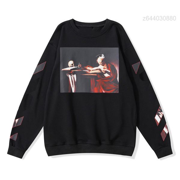 men's hoodies sweatshirts off designer fashion hip hop religion oil painting black print mens x printed hoodie women hooded casual pull
men's hoodies sweatshirts off designer fashion hip hop religion oil painting black print mens x printed hoodie women hooded casual pull