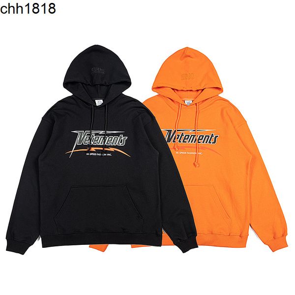 in the early autumn of 2022 the new vetementss events letter printed men's and women's hooded terry sweater top, Black
in the early autumn of 2022 the new vetementss events letter printed men's and women's hooded terry sweater top, Black