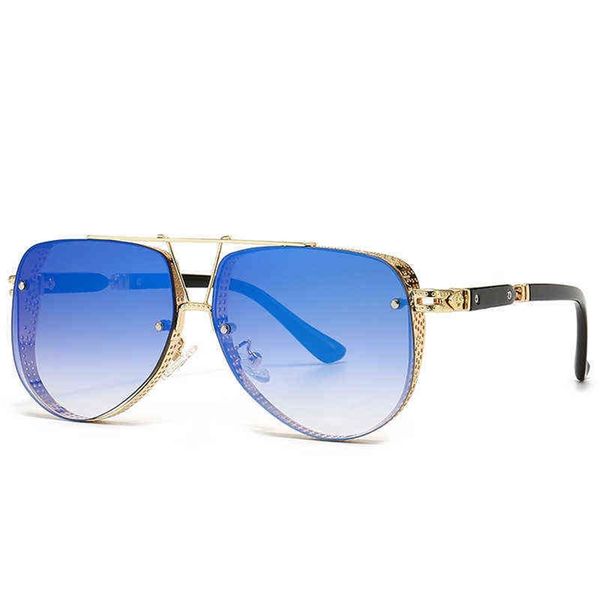 sun glass new fashion sunscreen men's large frame metal sunglasses sense popular sunglasses women, White;black
sun glass new fashion sunscreen men's large frame metal sunglasses sense popular sunglasses women, White;black