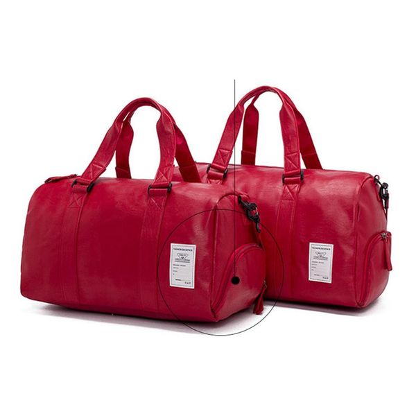 new fashion pu leather gym male bag female sport shoe bag for women fitness over the shoulder yoga bag travel handbags black red231k
new fashion pu leather gym male bag female sport shoe bag for women fitness over the shoulder yoga bag travel handbags black red231k