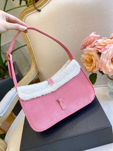 22ss women lamb wool stitched underarm shoulder bag fashion bags shopping satchels pu lambskin crossbody satchel hobo handbag luxury
22ss women lamb wool stitched underarm shoulder bag fashion bags shopping satchels pu lambskin crossbody satchel hobo handbag luxury