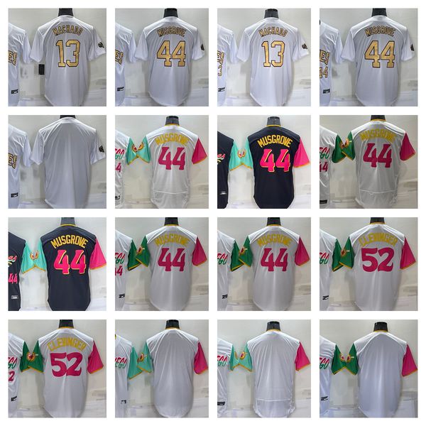 44 joe musgrove new baseball jersey 52 mike clevinger 13 manny machado stitched jerseys men size s--xxxl, Blue;black
44 joe musgrove new baseball jersey 52 mike clevinger 13 manny machado stitched jerseys men size s--xxxl, Blue;black