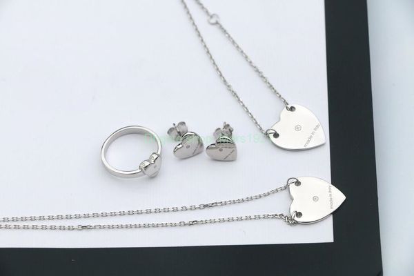 europe america fashion earrings jewelry sets men lady womens 925 sterling silver engraved initials heart charm necklace bracelet earrings, Black
europe america fashion earrings jewelry sets men lady womens 925 sterling silver engraved initials heart charm necklace bracelet earrings, Black