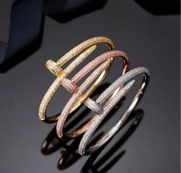 bracelets jewelry bangle love bracelet titanium plating designer ladies luxury gold plated cuff bracelet full diamond valentine's day, Black
bracelets jewelry bangle love bracelet titanium plating designer ladies luxury gold plated cuff bracelet full diamond valentine's day, Black