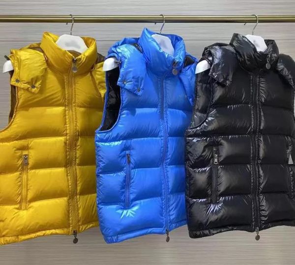 2022winter down jacket vests men women casual waistcoat hoodies padded coats, Black;white
2022winter down jacket vests men women casual waistcoat hoodies padded coats, Black;white