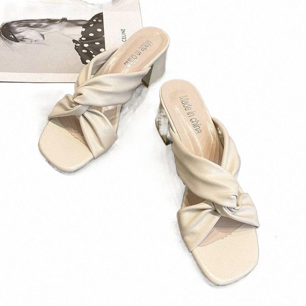 outdoor fashion slippers summer open toe elegant solid sandals women mules shoes female high heels platform, Black
outdoor fashion slippers summer open toe elegant solid sandals women mules shoes female high heels platform, Black
