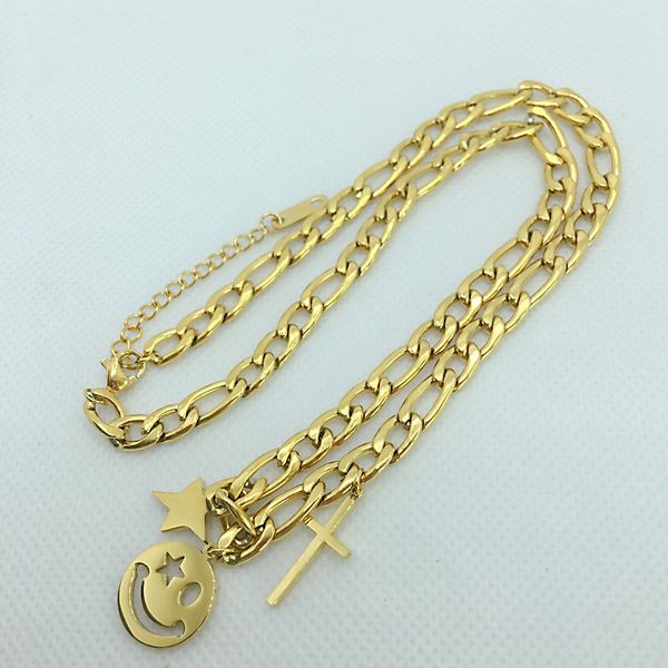fashion designer ladies necklace charm classic pendant girl holiday gift 316l stainless steel jewelry factory wholesale retail, Silver
fashion designer ladies necklace charm classic pendant girl holiday gift 316l stainless steel jewelry factory wholesale retail, Silver