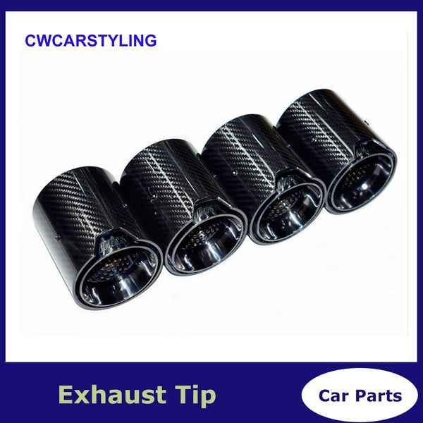 1pc single car exhaust tip with m logo tail pipe glossy plain muffler pipe for bmw m2 m3 m4 car replacement parts
1pc single car exhaust tip with m logo tail pipe glossy plain muffler pipe for bmw m2 m3 m4 car replacement parts