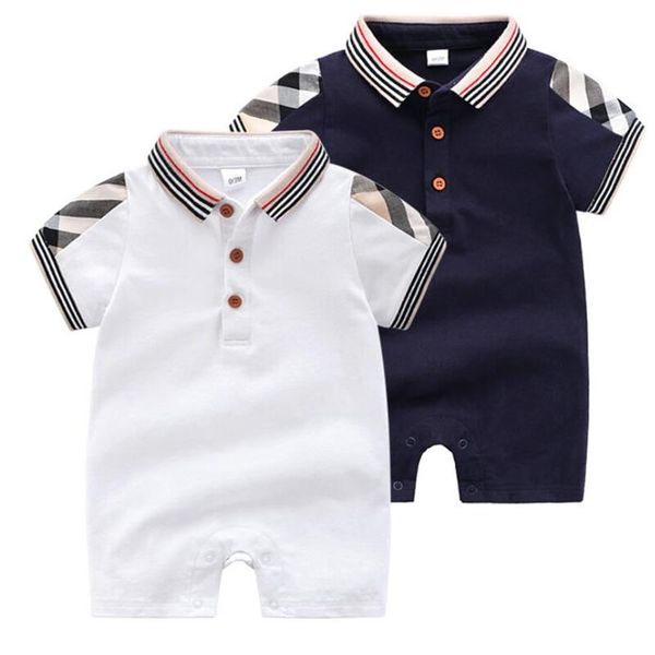 baby romper infant boys plaid lapel short sleeve jumpsuits newborn kids diaper summer new baby boy cotton climb clothes239u, Blue
baby romper infant boys plaid lapel short sleeve jumpsuits newborn kids diaper summer new baby boy cotton climb clothes239u, Blue