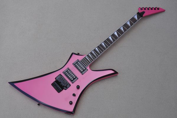 factory custom pink body electric guitar black hardware rosewood fretboard provide customized services
factory custom pink body electric guitar black hardware rosewood fretboard provide customized services