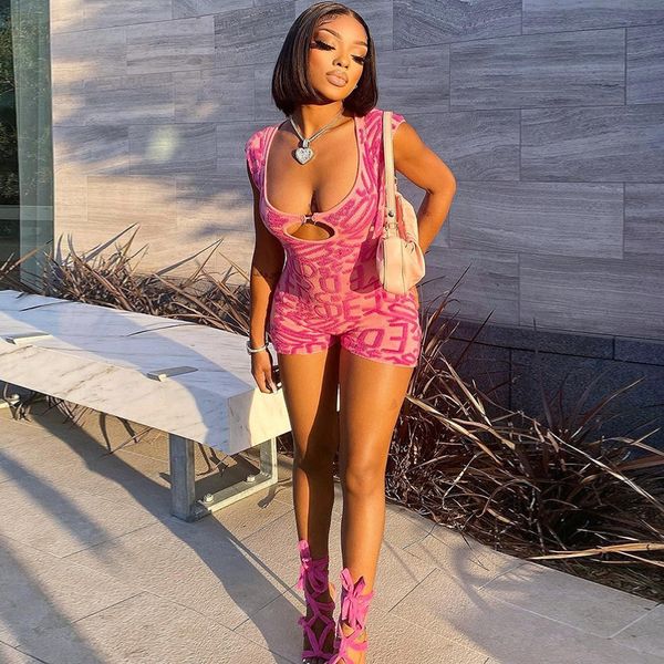 women's jumpsuits short sleeve square neck chest hollow irregular stereoscopic printed tight sports jumpsuit shorts female, Black;white
women's jumpsuits short sleeve square neck chest hollow irregular stereoscopic printed tight sports jumpsuit shorts female, Black;white