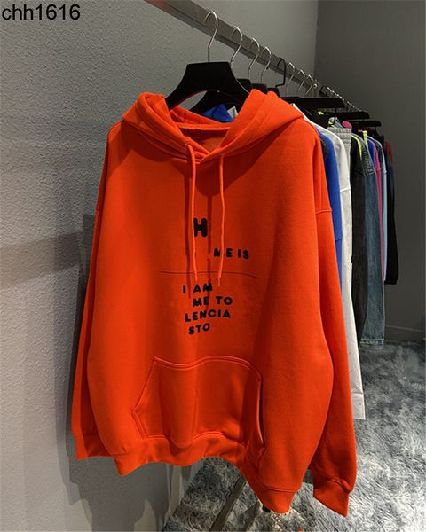 family balencaigass 21 autumn and winter limited english signature foaming letters hand worn hole technology fleece hoodie men and women, Black
family balencaigass 21 autumn and winter limited english signature foaming letters hand worn hole technology fleece hoodie men and women, Black