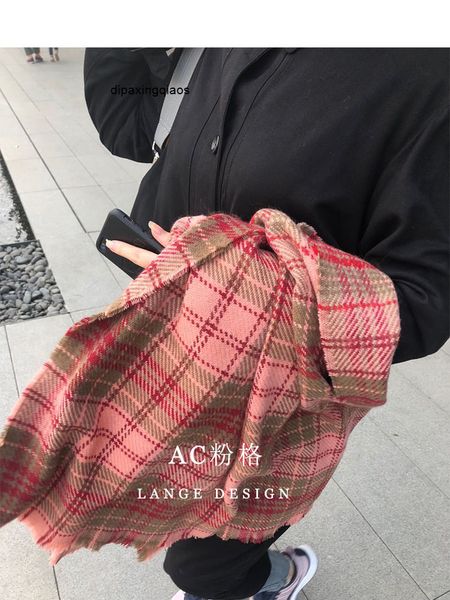 designer scarf acne sweden studios recommended ac pink plaid scarf thickened classic plaid long shawl warm casual women's autumn and wi, Blue;gray
designer scarf acne sweden studios recommended ac pink plaid scarf thickened classic plaid long shawl warm casual women's autumn and wi, Blue;gray