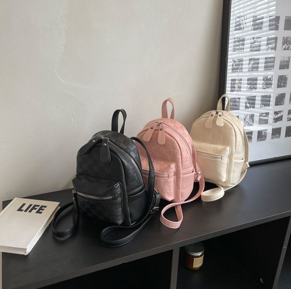 fashion kids checkerboard backpacks girls pu leather double shoulder bag lady style children princess backpack q8615
fashion kids checkerboard backpacks girls pu leather double shoulder bag lady style children princess backpack q8615